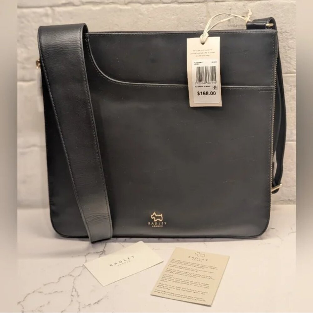 Radley London Leather Crossbody - "Dukes Collection" NWT